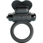 PRETTY LOVE - DEBONAIRE VIBRERINGSRING KANIN 10 VIBRATIONER SORT
