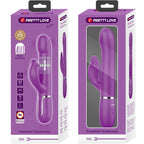 PRETTY LOVE - 4 I 1 MULTIFUNKTIONSVIBRATOR & STIMULATOR LILLA