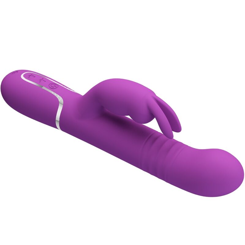 PRETTY LOVE - COALE 4 I 1 MULTIFUNKTIONS KANINVIBRATOR LILLA
