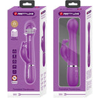 PRETTY LOVE - DEJON 3 I 1 MULTIFUNKTIONS KANINVIBRATOR LILLA