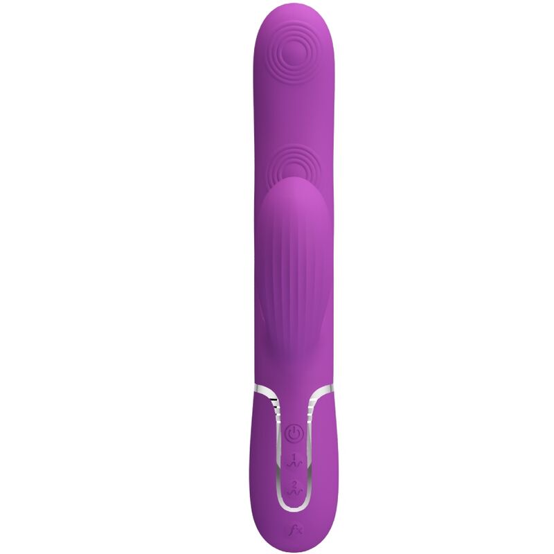 PRETTY LOVE - PERLITA 3 I 1 MULTIFUNKTIONS KANINVIBRATOR LILLA