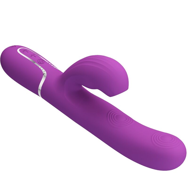 PRETTY LOVE - PERLITA 3 I 1 MULTIFUNKTIONS KANINVIBRATOR LILLA