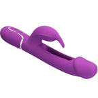 PRETTY LOVE - KAMPAS 3 I 1 MULTIFUNKTIONS KANINVIBRATOR LILLA