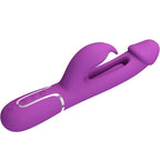 PRETTY LOVE - KAMPAS 3 I 1 MULTIFUNKTIONS KANINVIBRATOR LILLA