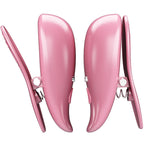 PRETTY LOVE - CAILEY BRYSTVORTEKLEMMER 10 VIBRATIONER FJERNBETJENING PINK