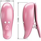 PRETTY LOVE - CAILEY BRYSTVORTEKLEMMER 10 VIBRATIONER FJERNBETJENING PINK