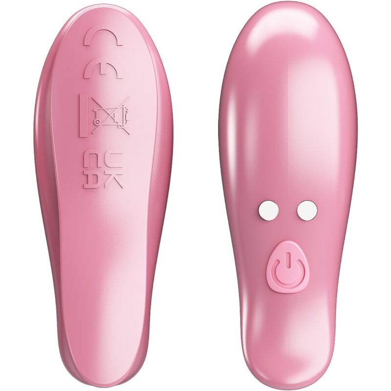 PRETTY LOVE - CAILEY BRYSTVORTEKLEMMER 10 VIBRATIONER FJERNBETJENING PINK