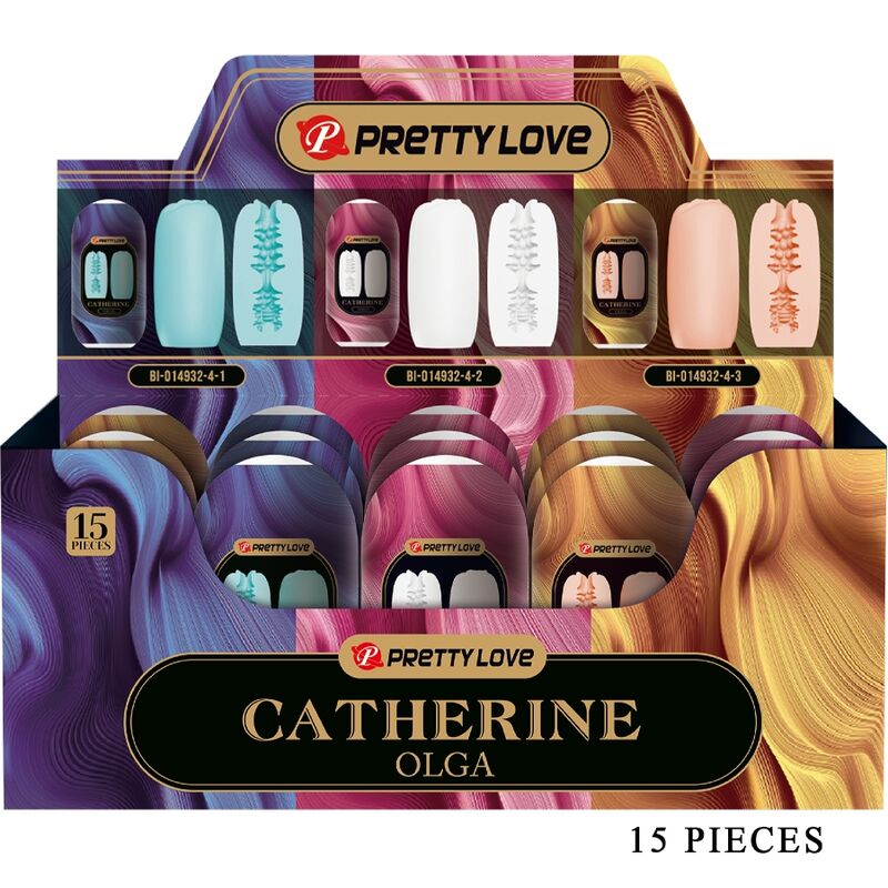 PRETTY LOVE - OLGA PAKKE 15 FORSKELLIGE MANDLIGE ONANISER