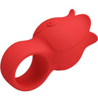 PRETTY LOVE - JAE ROSEFORMET FINGERVIBRATOR 10 VIBRATIONER RØD