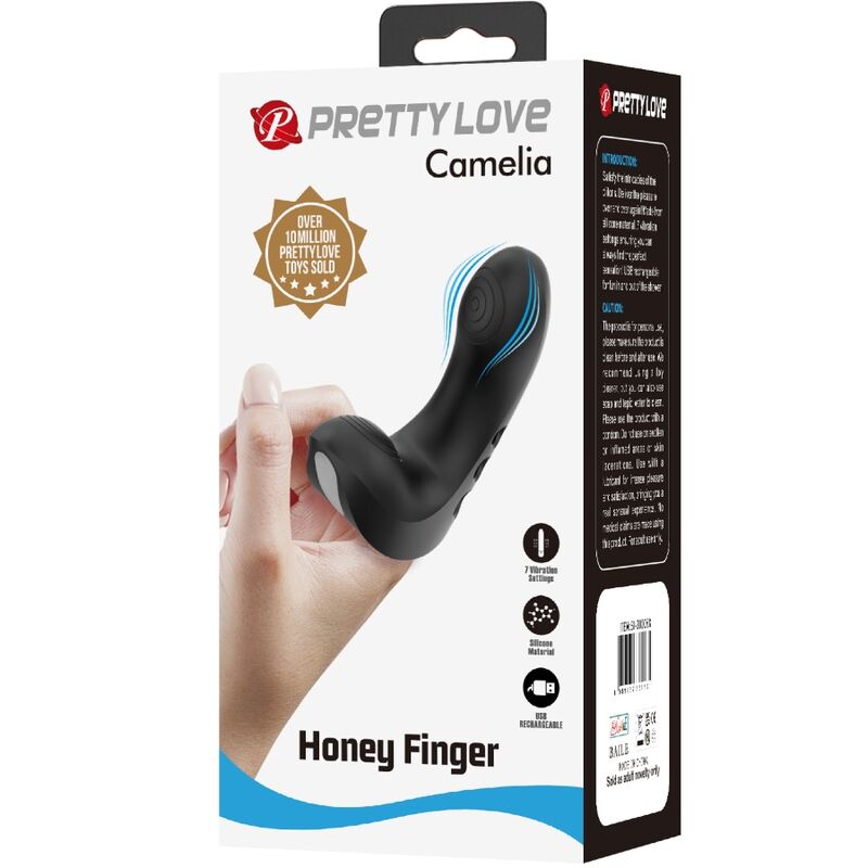 PRETTY LOVE - CAMELIA FINGERVIBRATOR 7 VIBRATIONER SORT