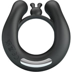 PRETTY LOVE - DAHLIA VIBRERINGSRING + KLITORISSTIMULATOR 12 VIBRATIONER SORT