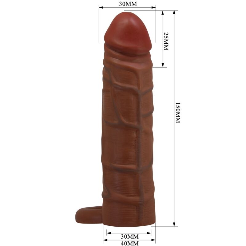 PRETTY LOVE - KAILE PENISÆRME MED 2,5 CM FORLÆNGNING MULAT