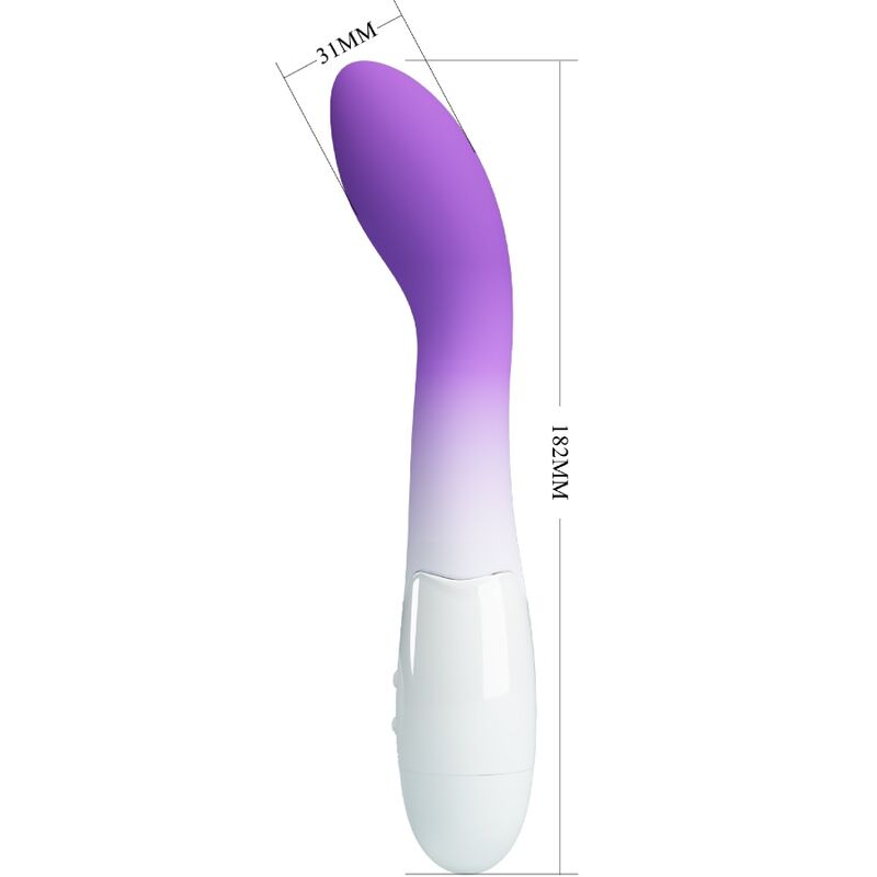 PRETTY LOVE - BISHOP G-PUNKT VIBRATOR 30 VIBRATIONER LILLA