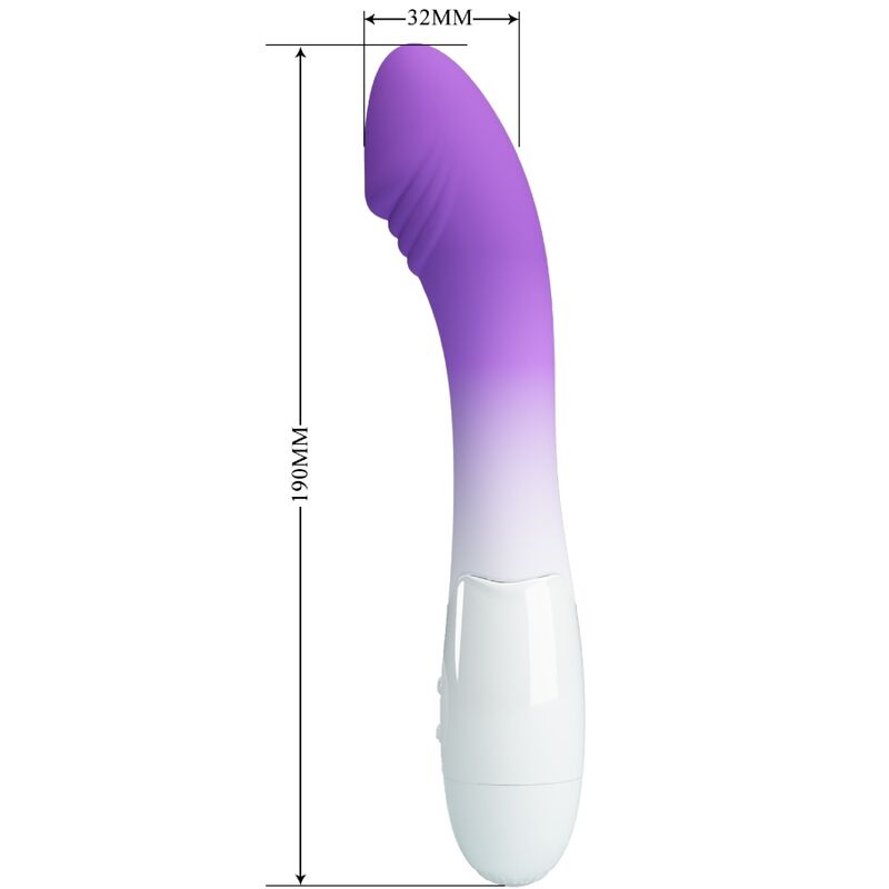 PRETTY LOVE - ELEMENTAL G-SPOT VIBRATOR 30 VIBRATIONER LILLA
