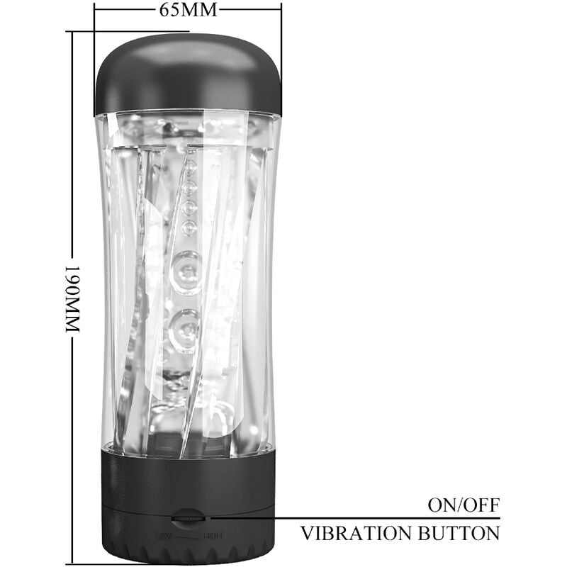 PRETTY LOVE - TAMARA MANDLIG MATURBATOR MULTI-SPEED VIBRATOR SORT
