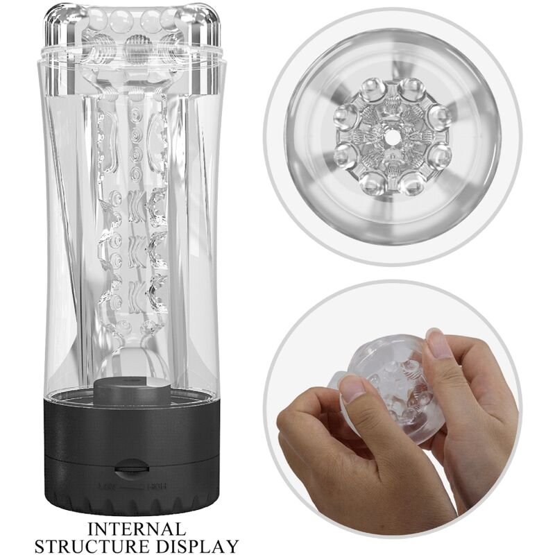 PRETTY LOVE - TAMARA MANDLIG MATURBATOR MULTI-SPEED VIBRATOR SORT