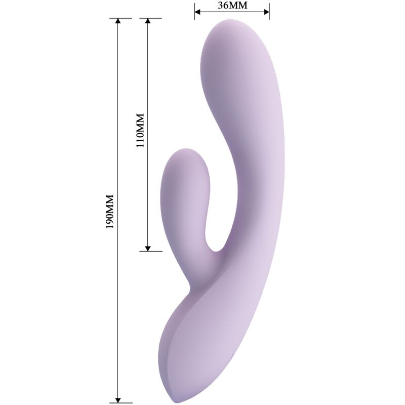 PRETTY LOVE - ROSOLYN KANINVIBRATOR 10 VIBRATIONER LILLA