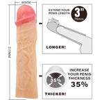 PRETTY LOVE - DEREK PENISÆRME MED 7,6 CM FORLÆNGELSESKØD