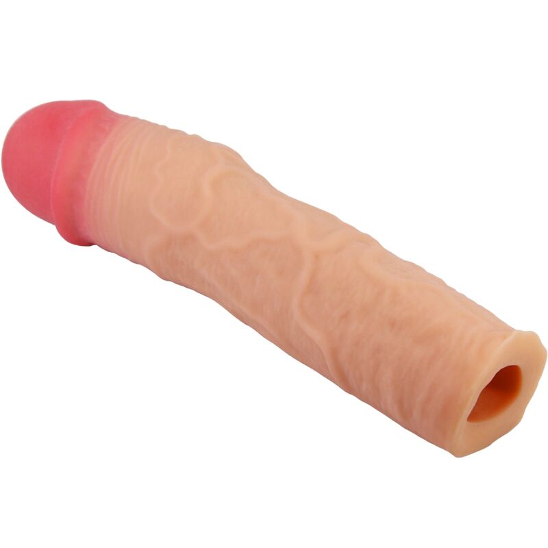 PRETTY LOVE - STEVENSON PENIS SLEEVE MED 7,6 CM FORLÆNGELSESKØD