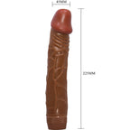 BAILE - BOB REALISTISK VIBRATOR 22,5 CM MULAT