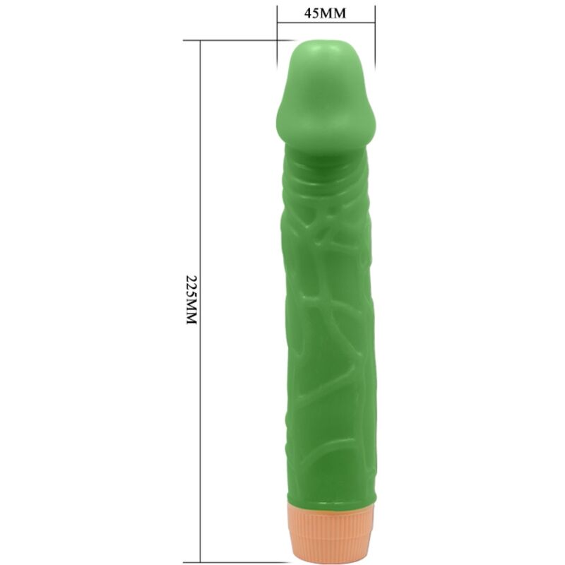 BAILE - BILL REALISTISK VIBRATOR 22,5 CM GRØN