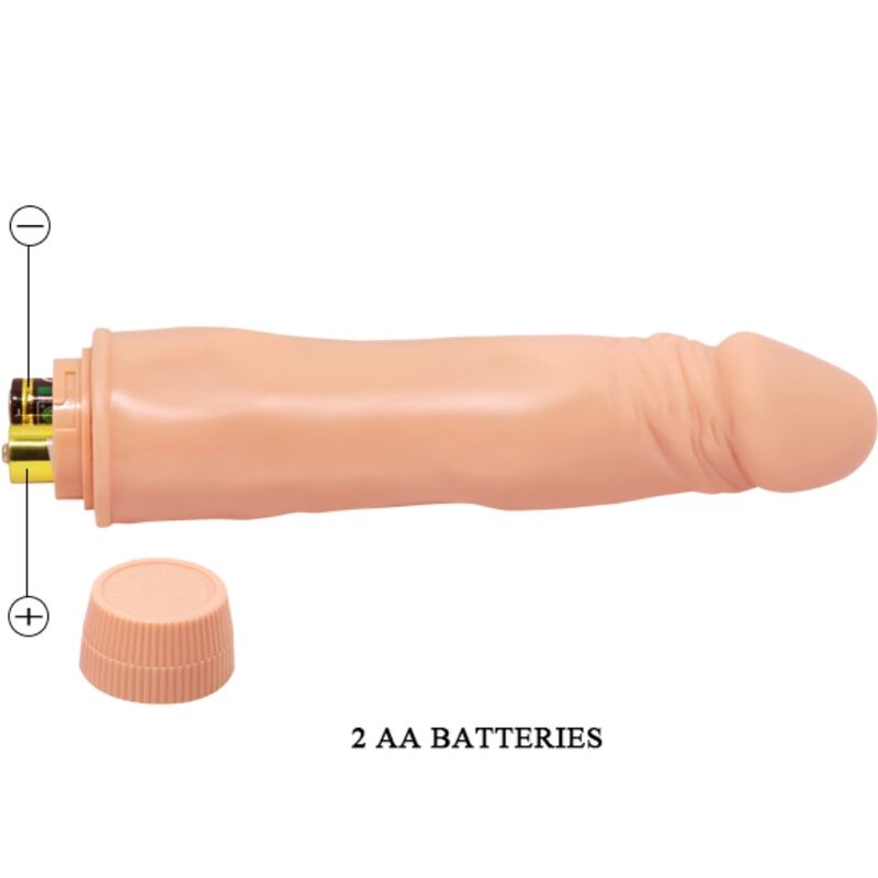BAILE - DVERG REALISTISK VIBRATOR 21 CM KØD