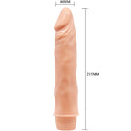 BAILE - DVERG REALISTISK VIBRATOR 21 CM KØD