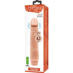 BAILE - DVERG REALISTISK VIBRATOR 21 CM KØD