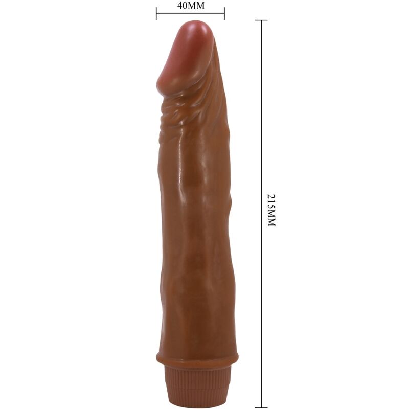BAILE - DVERG REALISTISK VIBRATOR 21 CM MULAT