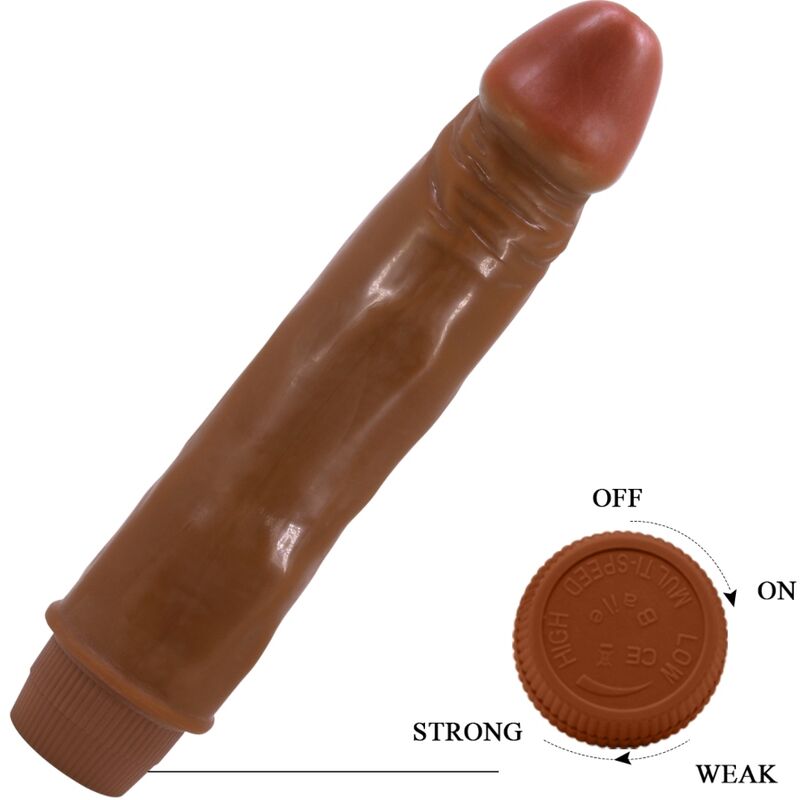 BAILE - DVERG REALISTISK VIBRATOR 21 CM MULAT