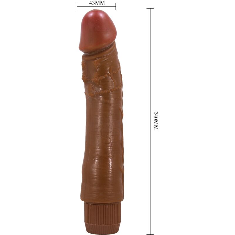 BAILE - DYBBUK REALISTISK VIBRATOR 24 CM MULAT