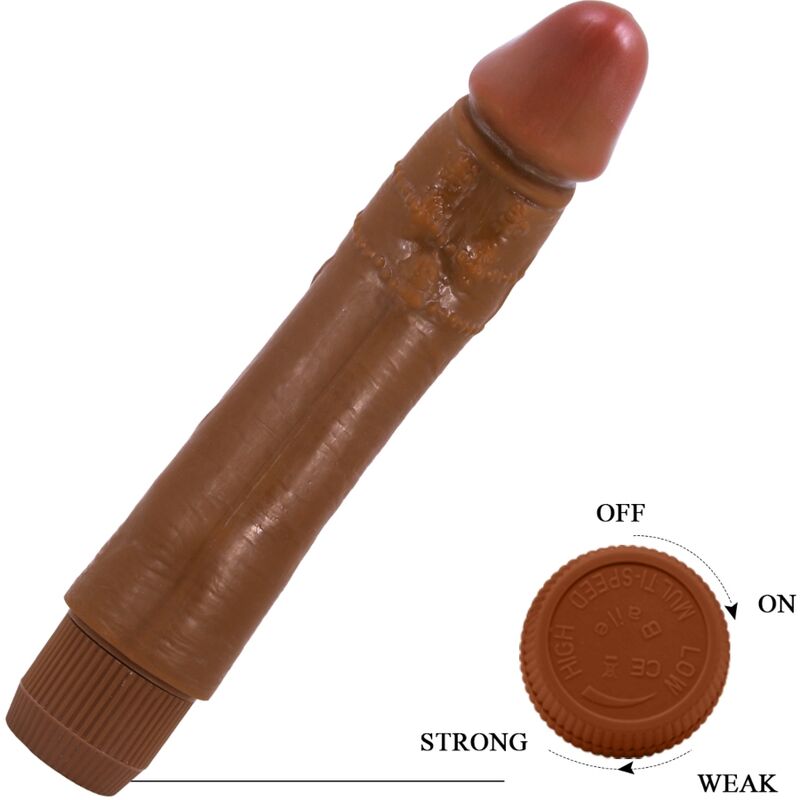 BAILE - DYBBUK REALISTISK VIBRATOR 24 CM MULAT
