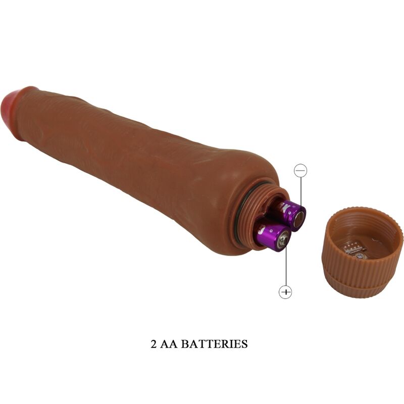 BAILE - DRYAD REALISTISK VIBRATOR 25 CM MULAT