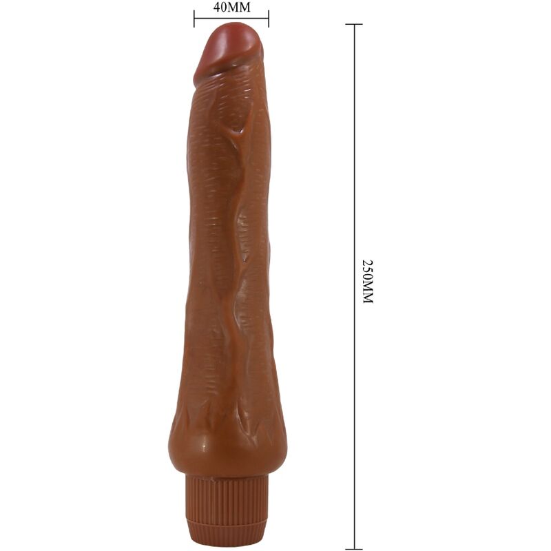 BAILE - DRYAD REALISTISK VIBRATOR 25 CM MULAT