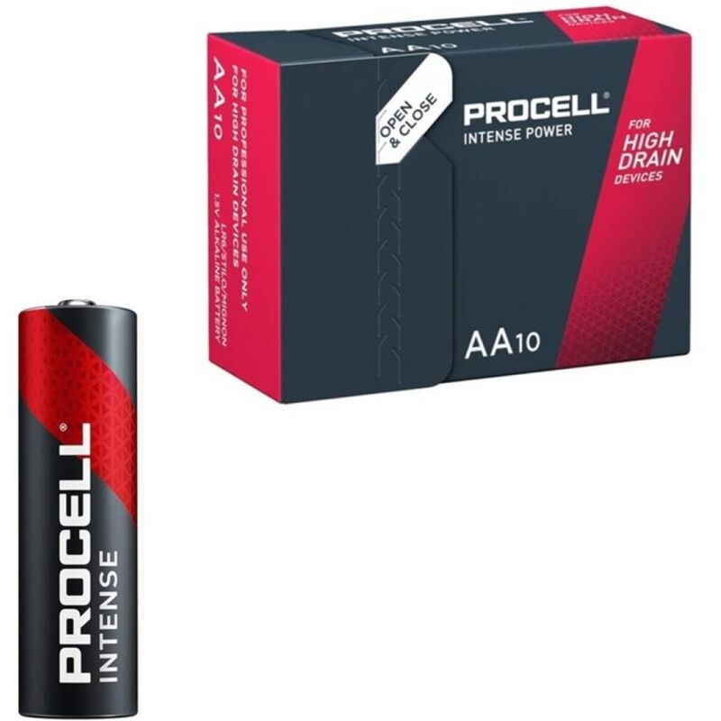 PROCELL - INTENSE POWER ALKALINE LR6 AA 1,5V BOX*10