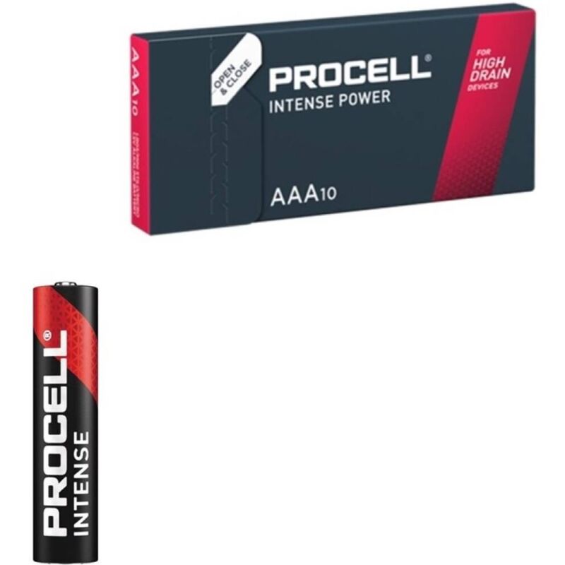PROCELL - INTENSE POWER ALKALINE LR03 AAA 1,5V BOX*10