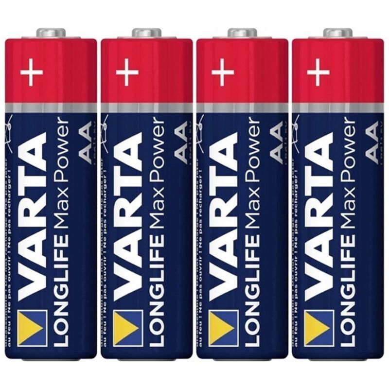 VARTA - MAX POWER ALKALINE AA LR6 UDTRÆKKELIGT BATTERI*4
