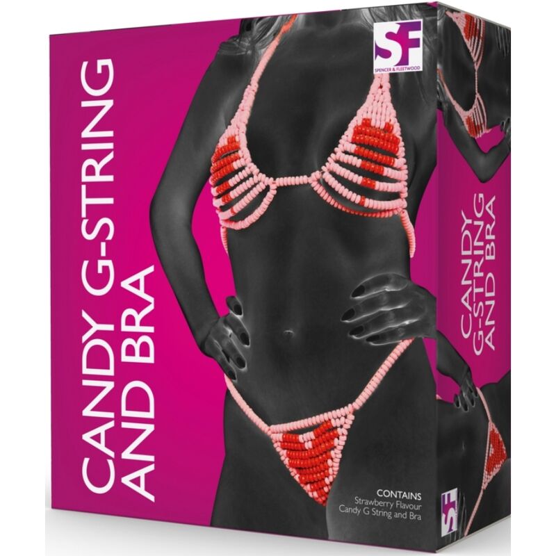 SPENCER & FLEETWOOD - SLIKELSKENDE G-STRING OG BH