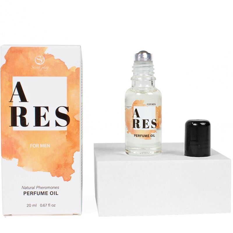 SECRETPLAY - ARES NATURLIG PARFUME FEROMONER I OLIE TIL MÆND 20 ML