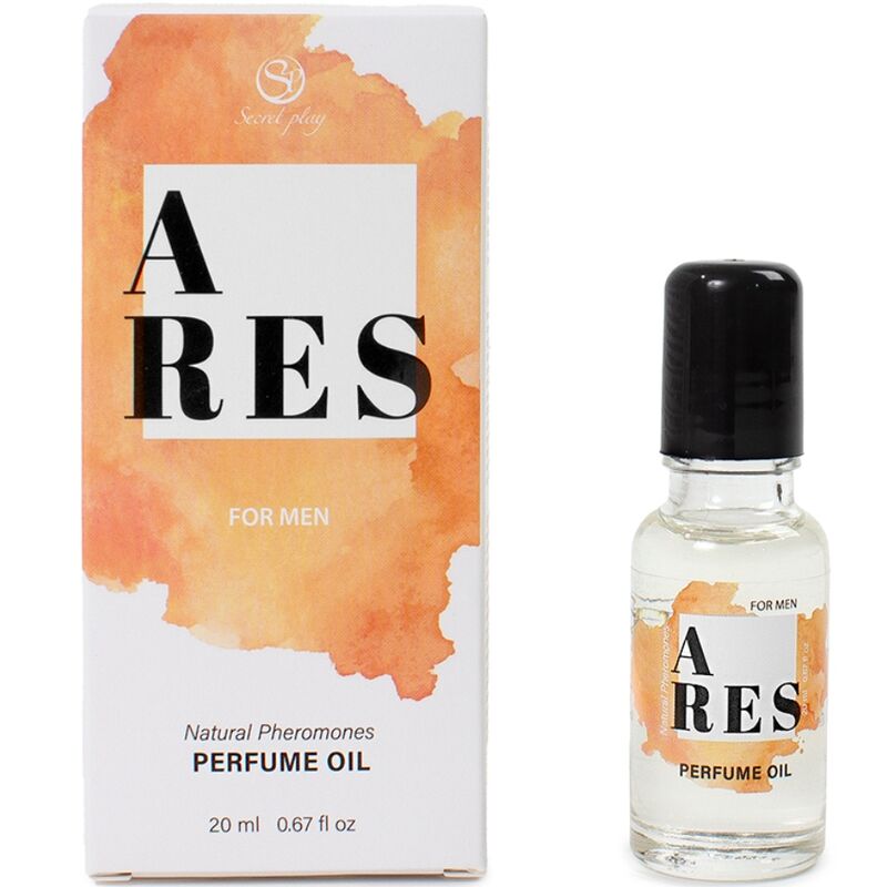 SECRETPLAY - ARES NATURLIG PARFUME FEROMONER I OLIE TIL MÆND 20 ML