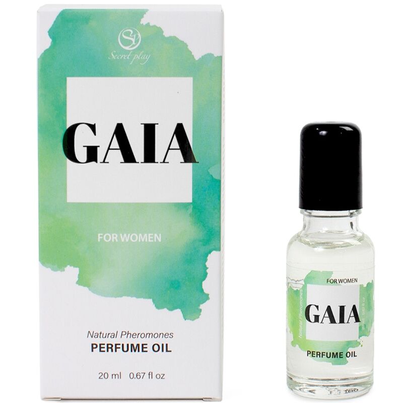 SECRETPLAY - GAIA NATURLIG PARFUME FEROMONER I OLIE TIL KVINDER 20 ML