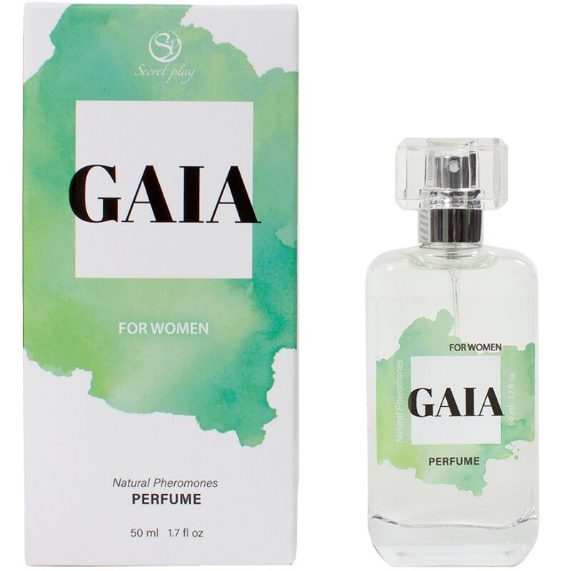 SECRETPLAY - GAIA NATURLIG PARFUME FEROMONSPRAY TIL KVINDER 50 ML