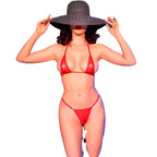 CHILIROSE - CR 4840 MICRO BIKINI RØD S/M