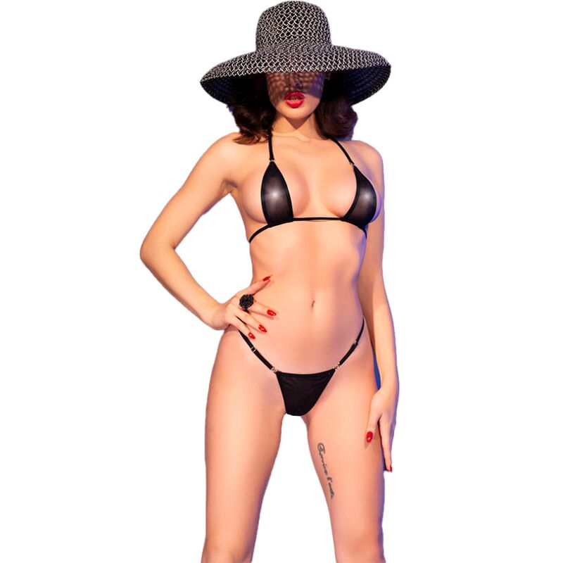 CHILIROSE - CR 4840 MICRO BIKINI SORT S/M