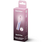 SATISFYER - BOLD KISS WAVE KLITORIS STIMULATOR PINK / VIOLET