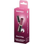 SATISFYER - PRO 2 KISS WAVE KLITORIS STIMULATOR GARNET / SORT