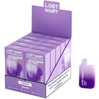 LOST MARY - BM600 NICOTINE VAPER 2% DISPOSABLE GRAPE