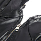 SUBBLIME - 955458 SORT LÆDERLYNLÅS BAG S/M