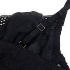 SUBBLIME - 955625 BLONDEBODYSUIT MED LUKNING I NED SORT L/XL