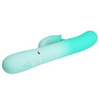 PRETTY LOVE - GIGI MULTIFUNKTIONS KANINVIBRATOR AQUA GRØN
